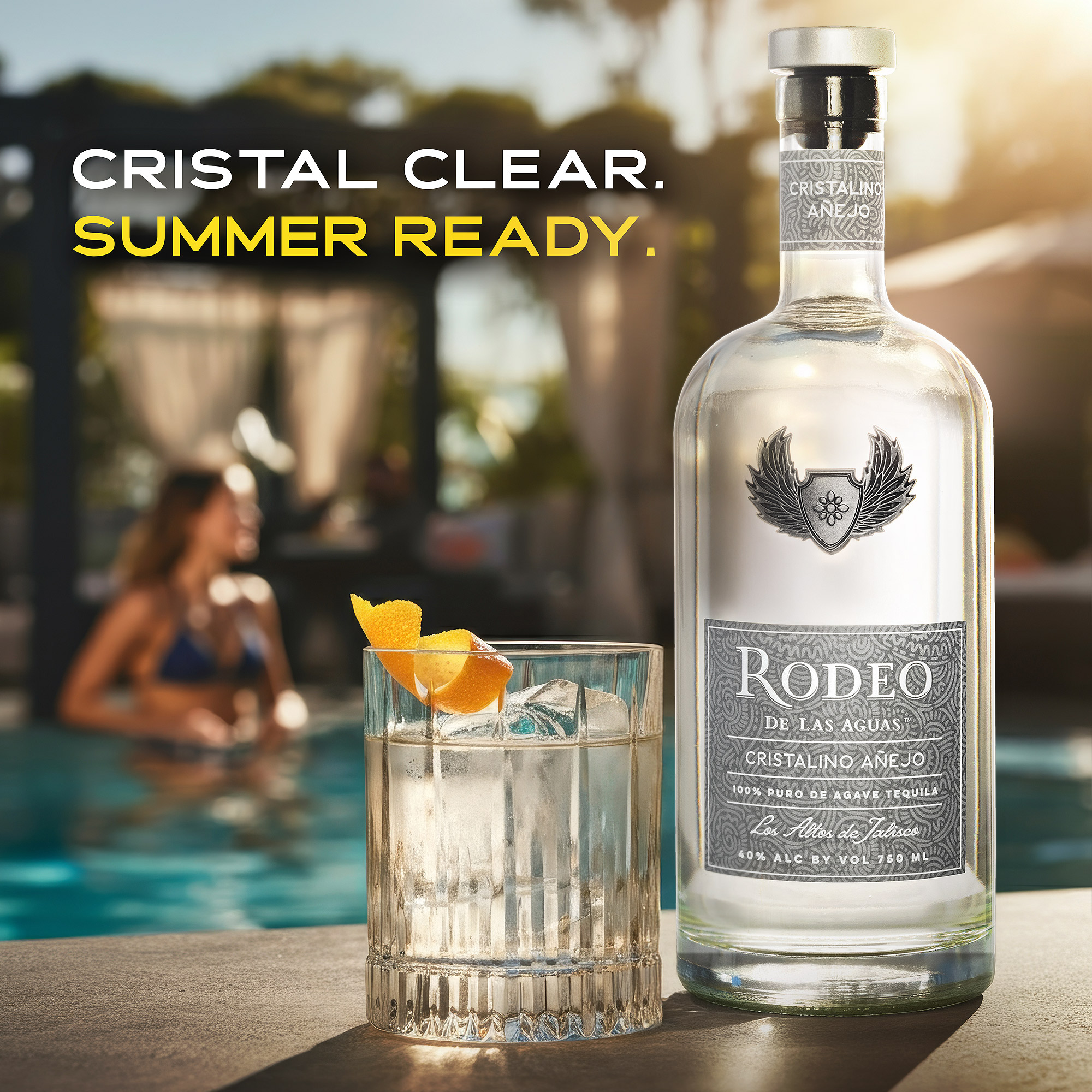 Rodeo de las Aguas Cristalino, tequila